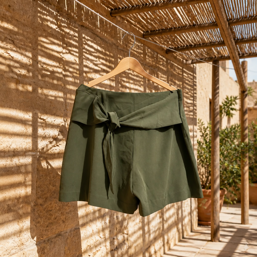 Olive shorts