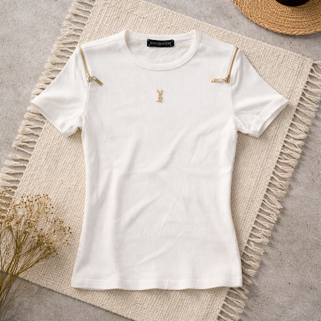 YSL white top