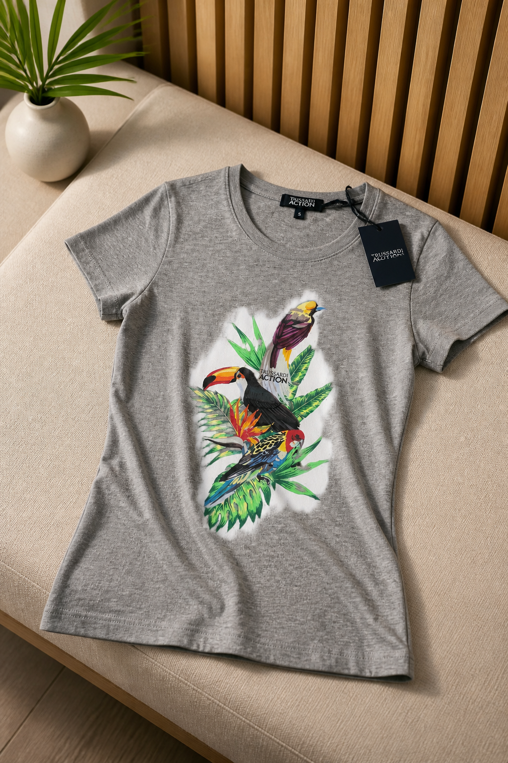 Trussardi gray Tshirt